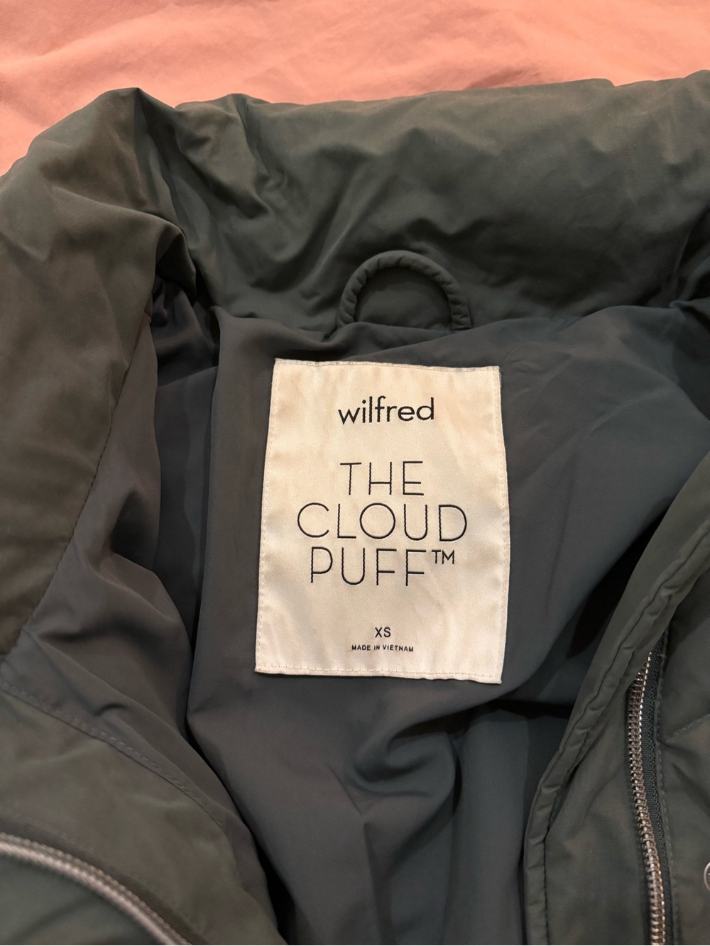 Wilfred The Cloud Puff Jacket - Dark Olive